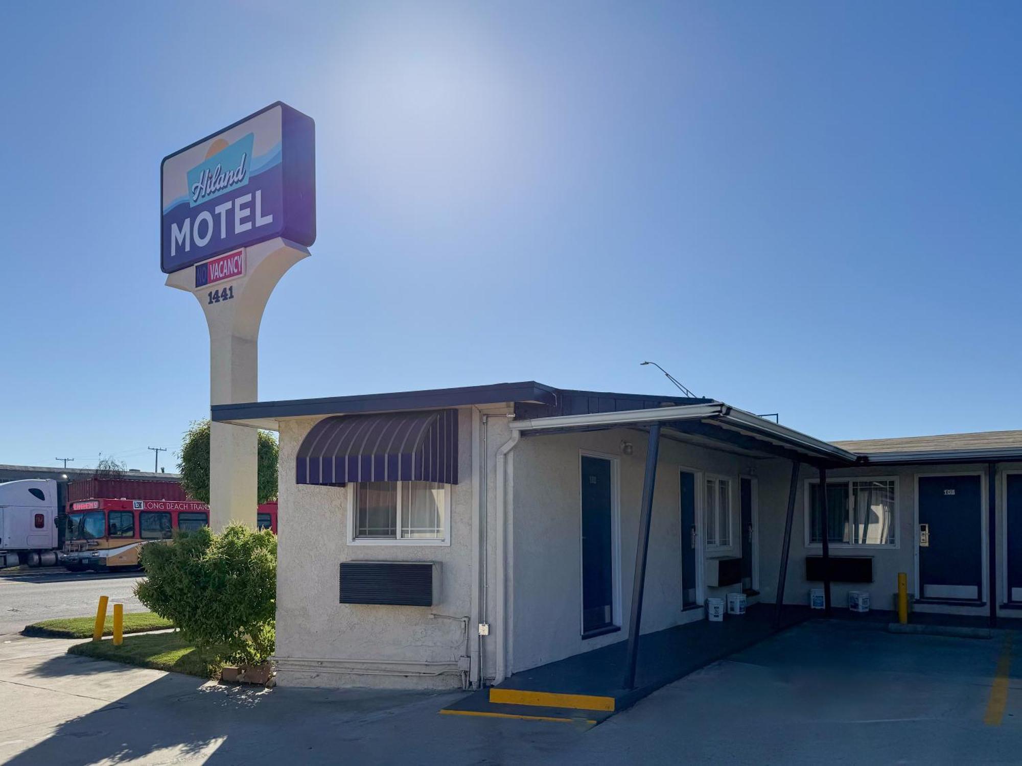 Hiland Motel Long Beach Exterior foto