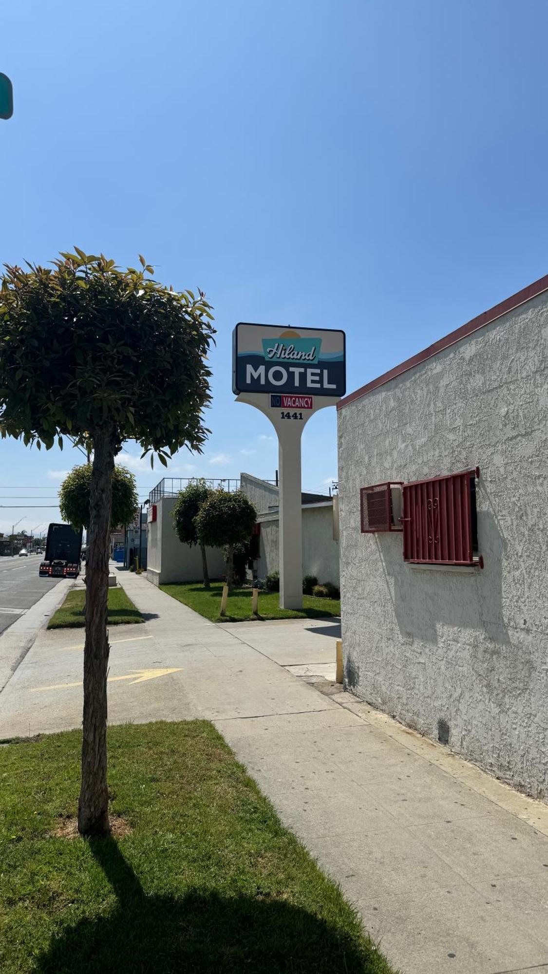 Hiland Motel Long Beach Exterior foto